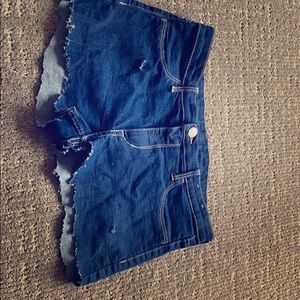 Jean shorts